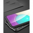 Samsung Galaxy A02 Удароустойчив Litchi Skin Калъф и Протектор