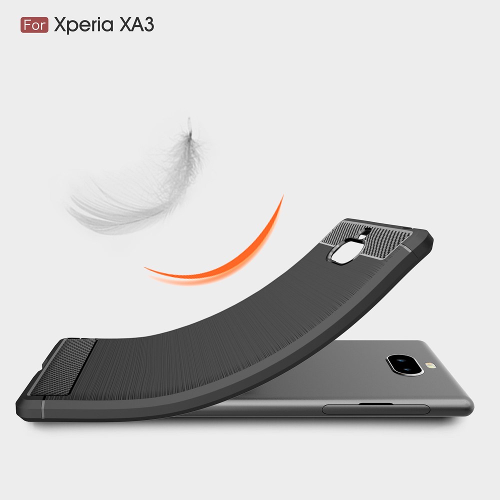 Sony Xperia 10 Carbon Fiber Калъф и Протектор