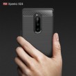 Sony Xperia 1 Carbon Fiber Удароустойчив Калъф и Протектор