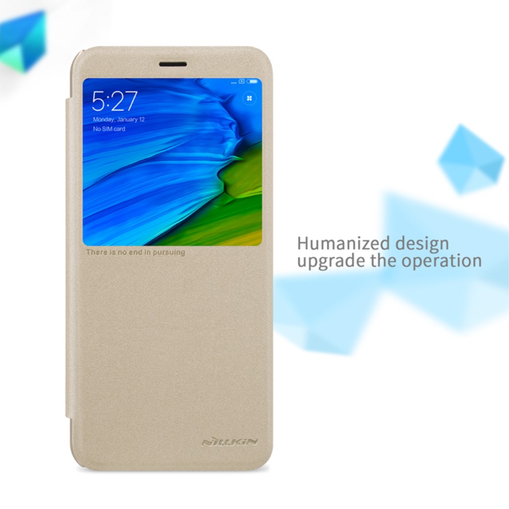 Xiaomi Redmi Note 5 Pro   Nillkin Кожен Калъф и Протектор