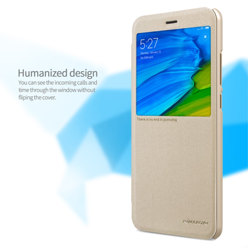Xiaomi Redmi Note 5 Pro   Nillkin Кожен Калъф и Протектор