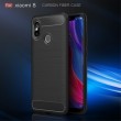 Xiaomi Mi 8 (6.21-inch) Удароустойчив Carbon Fiber Калъф и Протектор