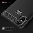 Xiaomi Mi 8 (6.21-inch) Удароустойчив Carbon Fiber Калъф и Протектор