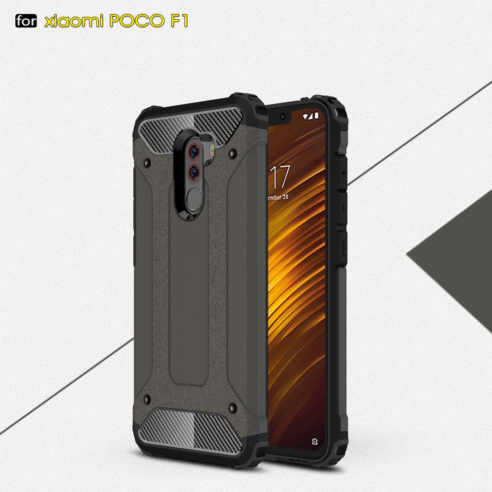 Xiaomi Pocophone F1 / Poco F1 Удароустойчив Калъф и Протектор