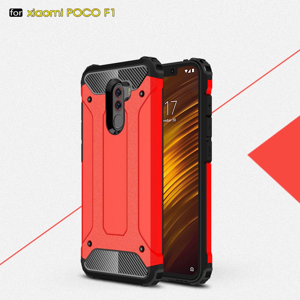 Xiaomi Pocophone F1 / Poco F1 Удароустойчив Калъф и Протектор