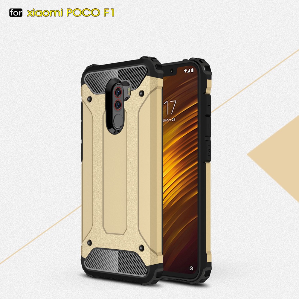 Xiaomi Pocophone F1 / Poco F1 Удароустойчив Калъф и Протектор