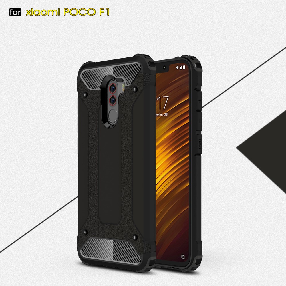 Xiaomi Pocophone F1 / Poco F1 Удароустойчив Калъф и Протектор
