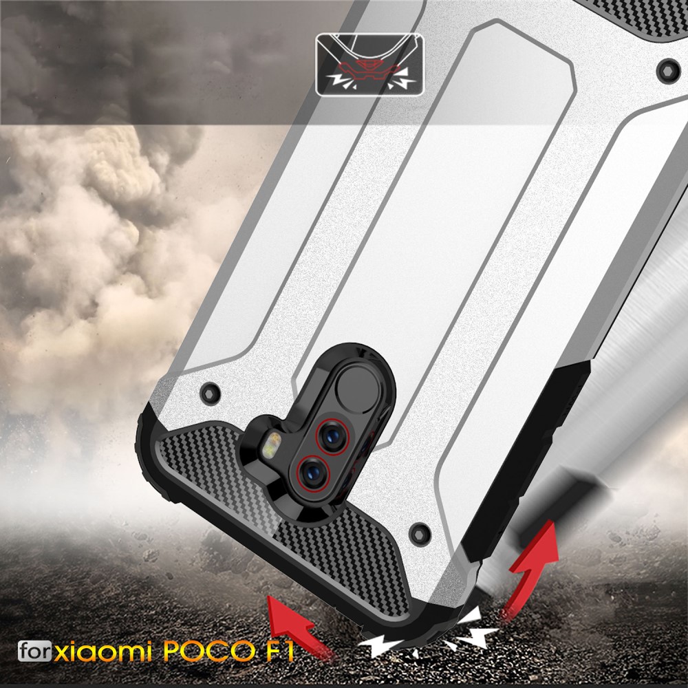 Xiaomi Pocophone F1 / Poco F1 Удароустойчив Калъф и Протектор
