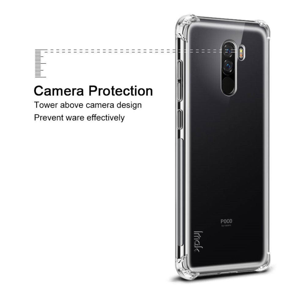 Xiaomi Pocophone F1 / Poco F1 IMAK Силиконов Калъф и Протектор