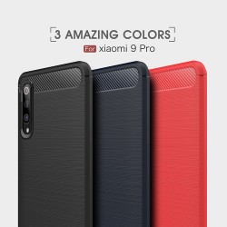 Xiaomi Mi 9 Pro Carbon Fiber Калъф и Протектор
