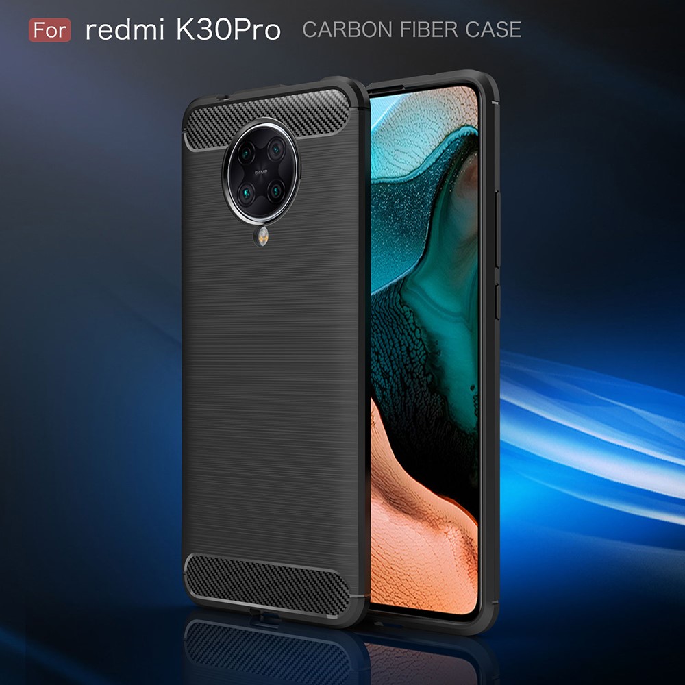 Xiaomi Redmi K30 Pro Carbon Fiber Калъф и Протектор
