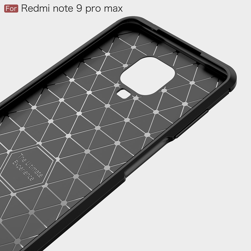 Xiaomi Redmi Note 9 Pro Max Carbon Fiber Калъф и Протектор