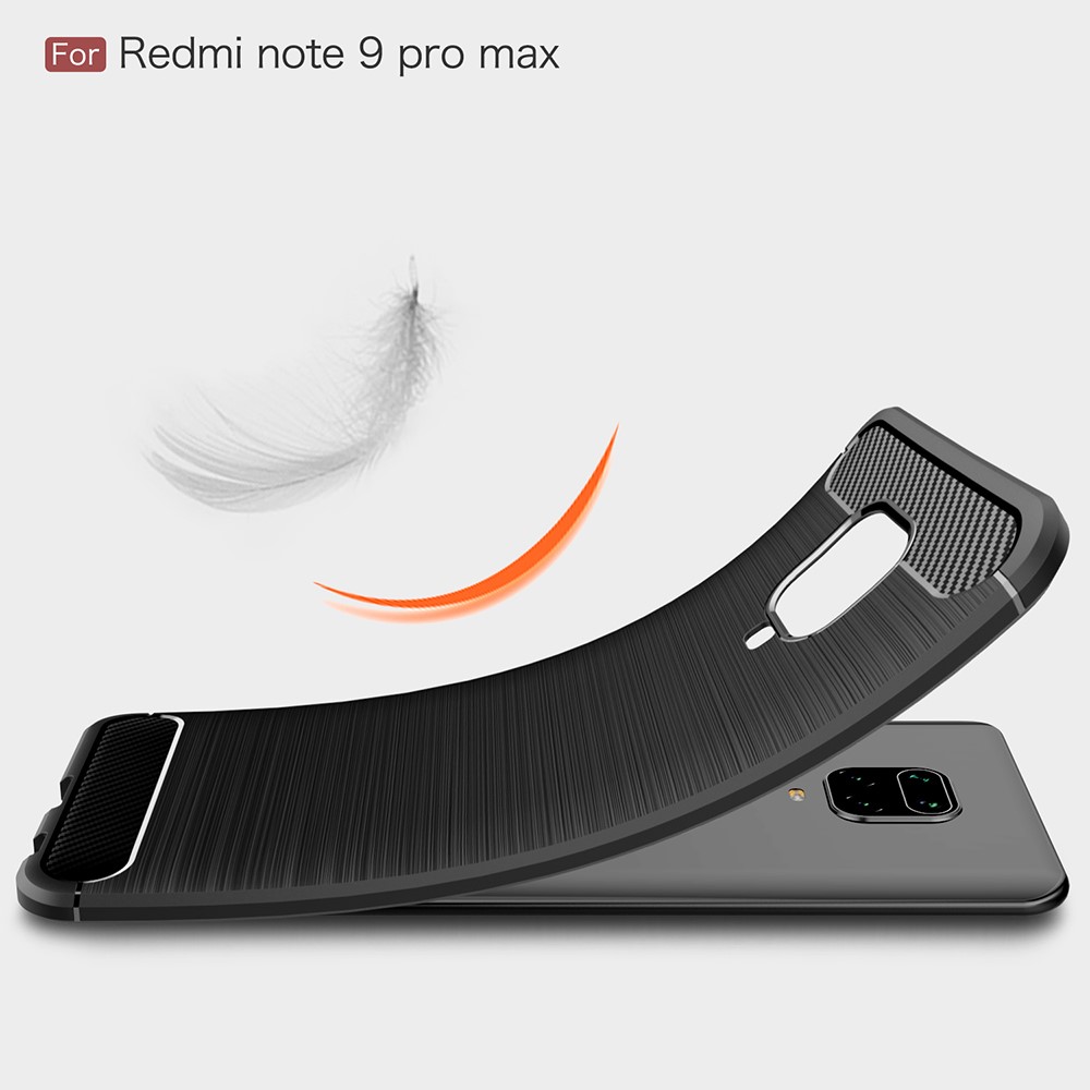 Xiaomi Redmi Note 9 Pro Max Carbon Fiber Калъф и Протектор