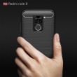 Xiaomi Redmi Note 9/Redmi 10X 4G Удароустойчив Carbon Fiber Калъф и Протектор