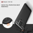 Xiaomi Redmi 10X 5G Удароустойчив Carbon Fiber Калъф и Протектор