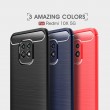 Xiaomi Redmi 10X 5G Удароустойчив Carbon Fiber Калъф и Протектор