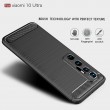 Xiaomi Mi 10 Ultra Удароустойчив Carbon Fiber Калъф и Протектор