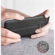 Xiaomi Redmi Note 9 5G / Note 9T 5G Удароустойчив Litchi Skin Калъф и Протектор
