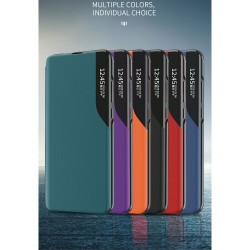 Xiaomi Poco M3/Redmi Note 9 4G View Window Кожен Калъф и Протектор