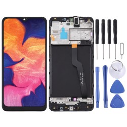 LCD Дисплей и Тъч Скрийн с Рамка за Samsung Galaxy A10 / SM-A105F