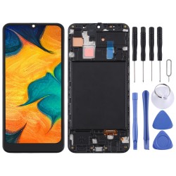 LCD Дисплей и Тъч Скрийн с Рамка за Samsung Galaxy A30