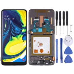 LCD Дисплей и Тъч Скрийн с Рамка за Samsung Galaxy A80