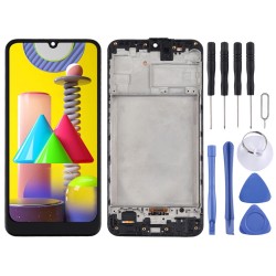 LCD Дисплей и Тъч Скрийн с Рамка за Samsung Galaxy M31
