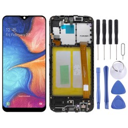 LCD Дисплей и Тъч Скрийн с Рамка за Samsung Galaxy A20e SM-A202  
