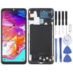 LCD Дисплей и Тъч Скрийн с Рамка за Samsung Galaxy A70 SM-A705 