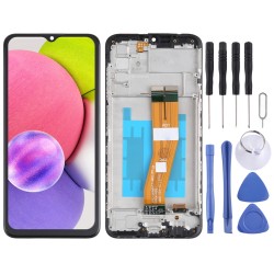 LCD Дисплей и Тъч Скрийн с Рамка за Samsung Galaxy A03s SM-A037F