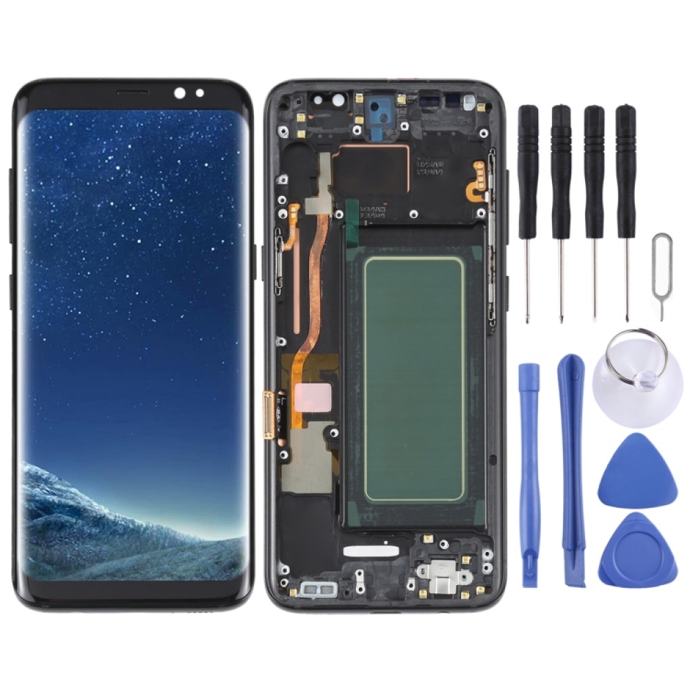 Дисплей и Тъч Скрийн с Рамка за Samsung Galaxy S8 SM-G950