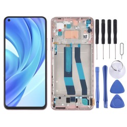 LCD Дисплей и Тъч Скрийн с рамка за Xiaomi Mi 11 Lite 4G