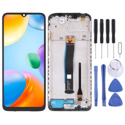 LCD Дисплей и Тъч Скрийн с Рамка за Xiaomi Redmi 10C/Redmi 10 India/Poco C40