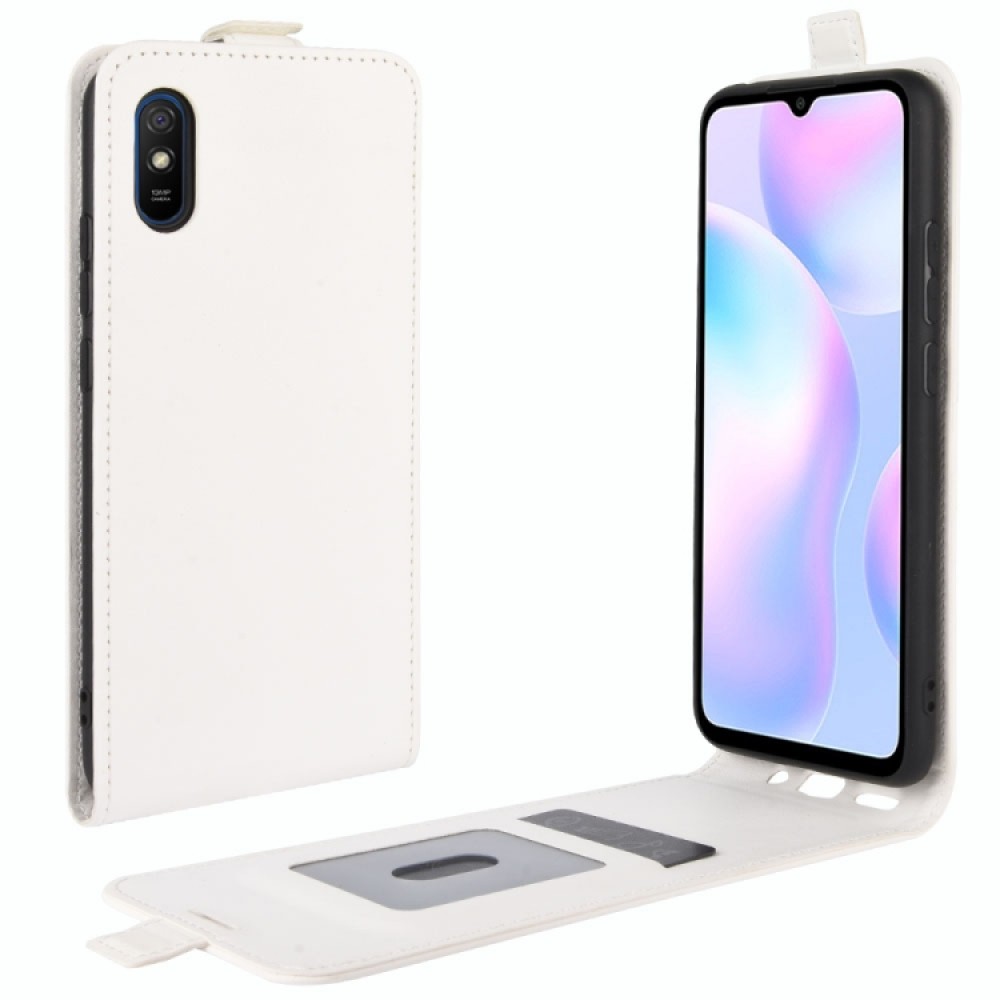 Xiaomi Redmi 9A Флип Кожен Калъф и Протектор