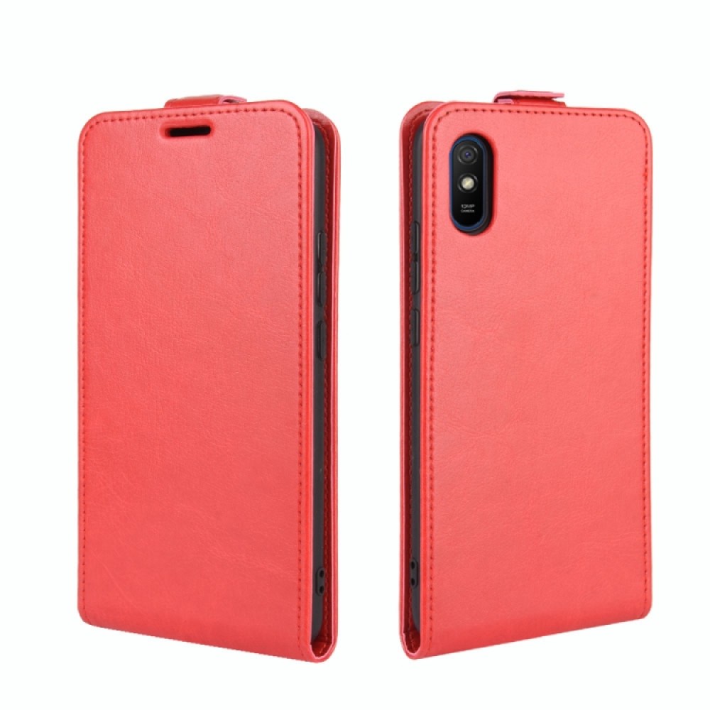 Xiaomi Redmi 9A Флип Кожен Калъф и Протектор