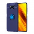 Xiaomi Poco X3 NFC Удароустойчив Metal Ring Калъф и Протектор