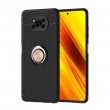 Xiaomi Poco X3 NFC Удароустойчив Metal Ring Калъф и Протектор