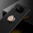 Xiaomi Poco X3 NFC Удароустойчив Metal Ring Калъф и Протектор