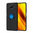Xiaomi Poco X3 NFC Удароустойчив Metal Ring Калъф и Протектор