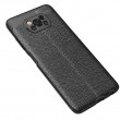 Xiaomi Poco X3 NFC Удароустойчив Litchi Skin Калъф и Протектор