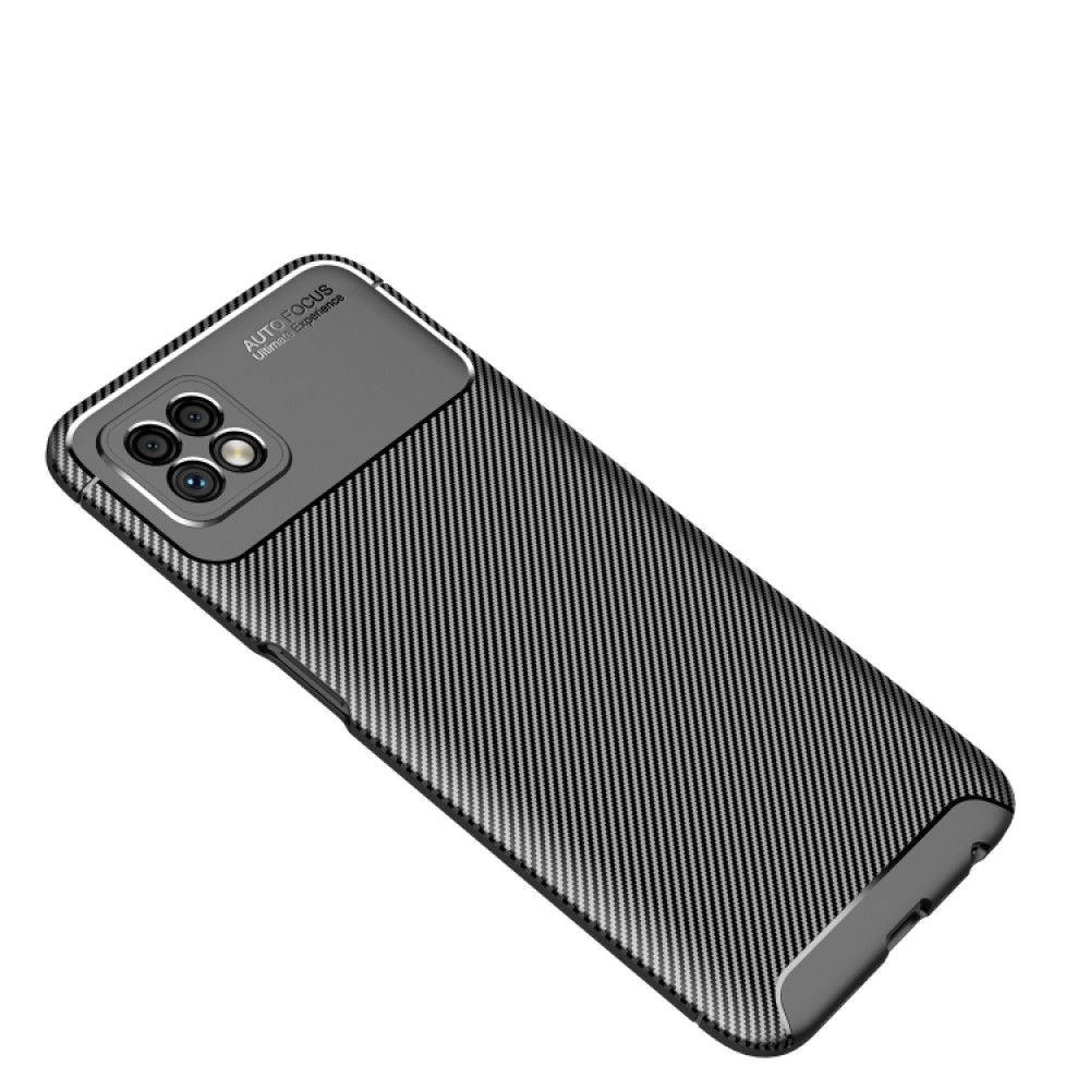 Xiaomi Poco C3 Удароустойчив Carbon Fiber Калъф и Протектор