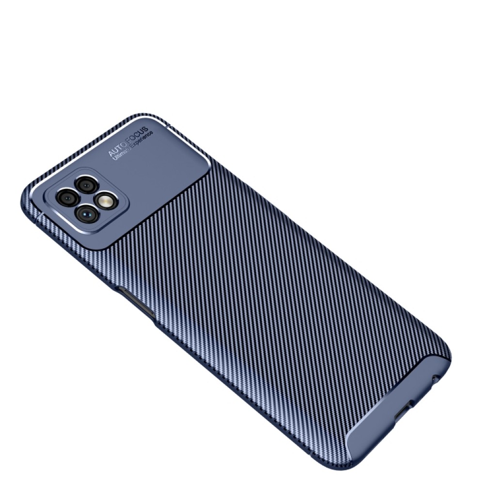 Xiaomi Poco C3 Удароустойчив Carbon Fiber Калъф и Протектор