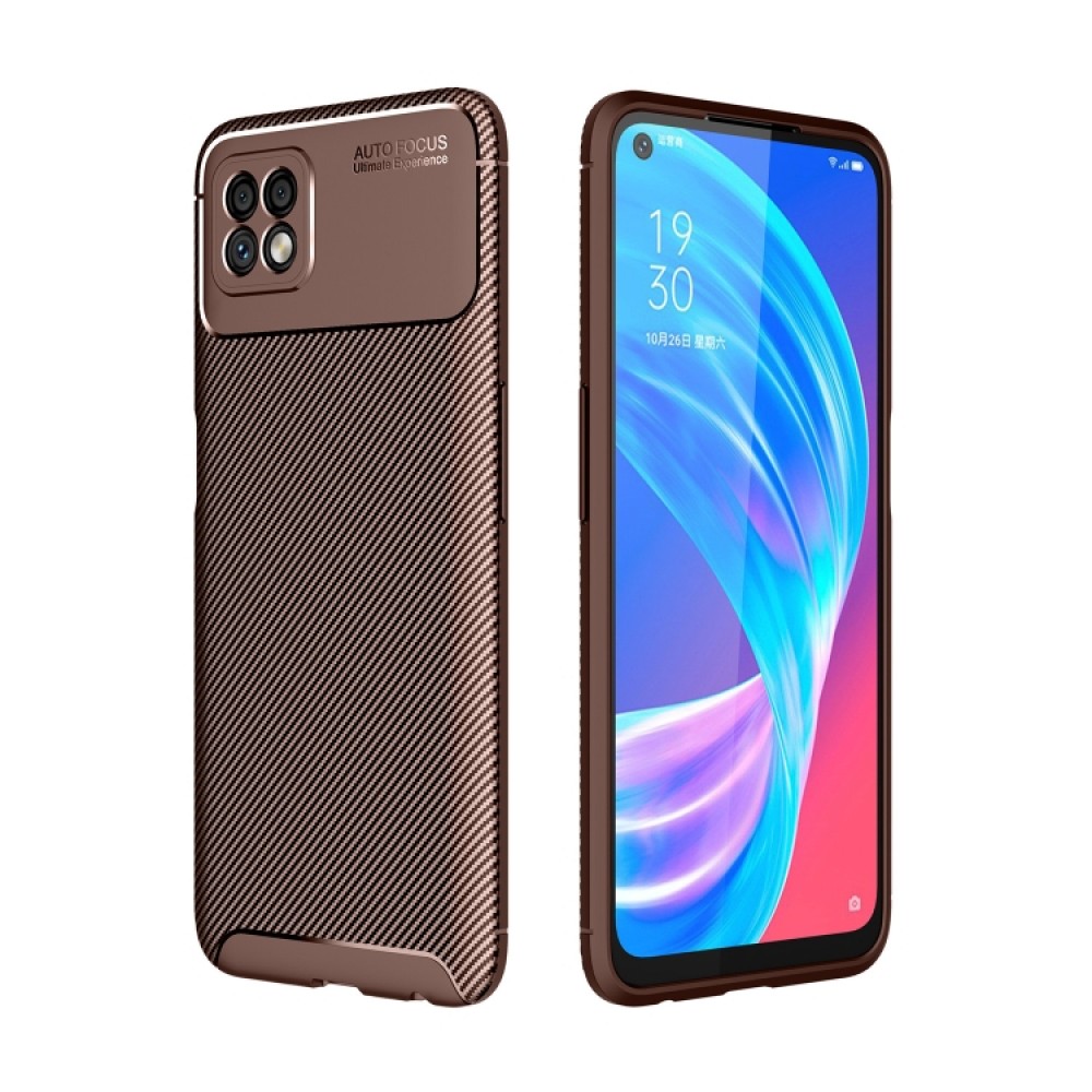 Xiaomi Poco C3 Удароустойчив Carbon Fiber Калъф и Протектор