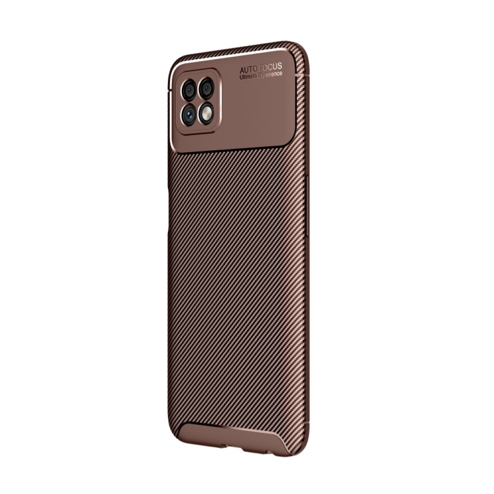 Xiaomi Poco C3 Удароустойчив Carbon Fiber Калъф и Протектор