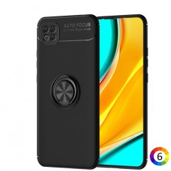 Xiaomi Poco C3 Удароустойчив Ring Holder Калъф и Протектор