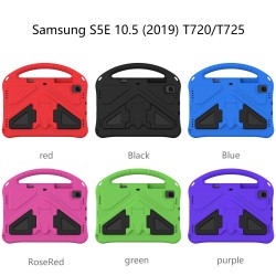 Samsung Galaxy Tab S5e T720/T725  Foldable Thumb Kickstand EVA Удароустойчив Калъф и Протектор