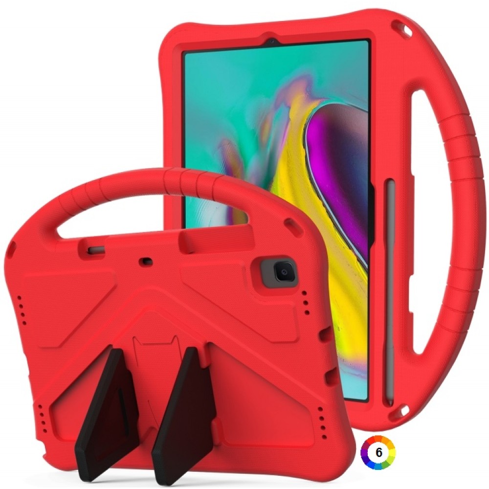 Samsung Galaxy Tab S5e T720/T725  Foldable Thumb Kickstand EVA Удароустойчив Калъф и Протектор