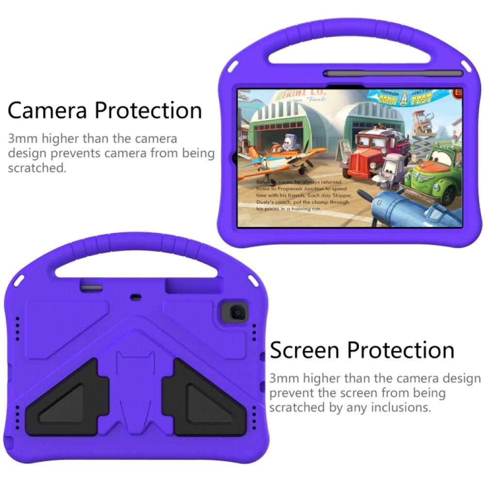Samsung Galaxy Tab S5e T720/T725  Foldable Thumb Kickstand EVA Удароустойчив Калъф и Протектор