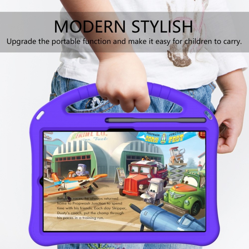 Samsung Galaxy Tab S5e T720/T725  Foldable Thumb Kickstand EVA Удароустойчив Калъф и Протектор