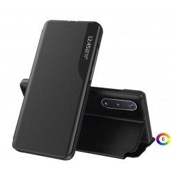 Samsung Galaxy A03s View Window Кожен Калъф и Протектор